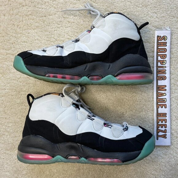 [US 9] NIKE AIR MAX UPTEMPO Spurs South Beach Basketball Shoes Gray Miami main image 8